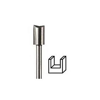 DREMEL 654 Router Bit, 1/8 in Dia Shank, 1-Cutter, HSS