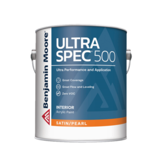 Benjamin Moore Ultra Spec 500, Satin/Pearl