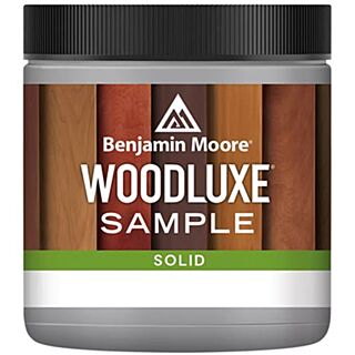 Benjamin Moore Woodluxe™ Water-Based Exterior Solid Color Deck & Siding Stain, Half Pint