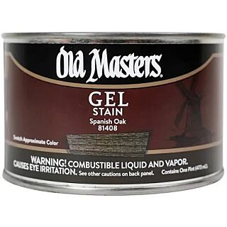 Old Masters, Oil-Based Gel Stain, Spanish Oak, Pint
