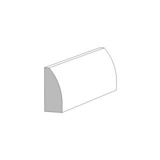 3/8 in. x 7/8 in. Clamshell Stop, Clear Pine*