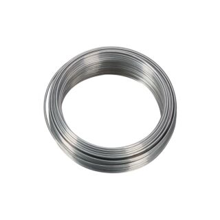 National Hardware V2566 Series N264-697 Wire, 30 lb Working Load Limit, 50 ft L, 0.0475 in Dia, Aluminum