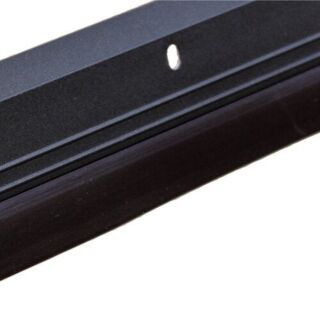 Randall Heavy Duty Vinyl & Aluminum Triple Seal Door Sweep, 3 ft., Brown