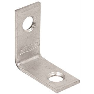 National Hardware 115BC Series N266-270 Corner Brace, 0.07 in, Steel, Zinc