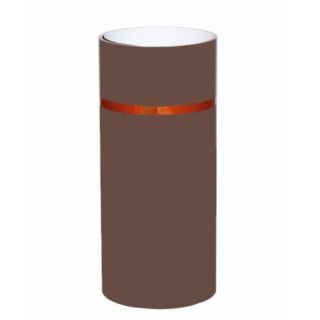 Lamb & Ritchie 14 in. Brown/White Trim Coil, Aluminum, 25 ft.