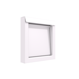Dryer Wall Vent DWV4 Premium Grade Vent Closure, White