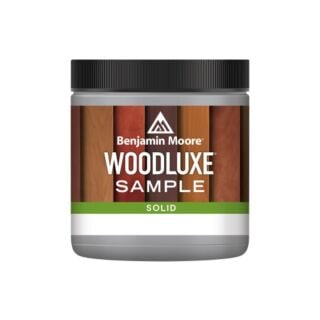 Benjamin Moore Woodluxe™ Water-Based Exterior Solid Color Deck & Siding Stain, Half Pint