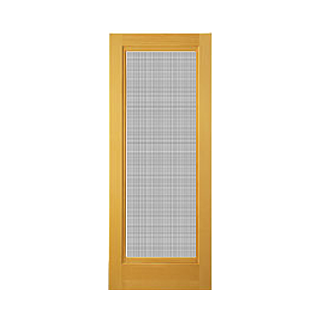 36 in. x 81 in. - CDC Easy-Change Ultra-Vu Wood Combination Door w/ Screen