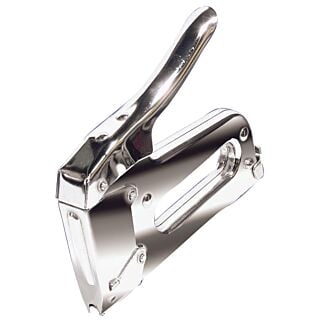 Arrow T25 Staple Gun, T25 Staple, 1/4 in W Crown, Steel Staple