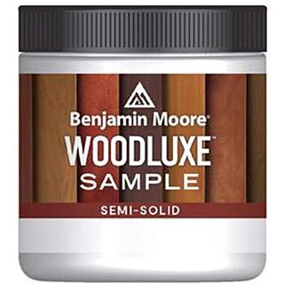 Benjamin Moore Woodluxe™ Water-Based Exterior Waterproofing Stain & Sealer Semi-Solid, Half Pint