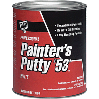 Dap Professional Painter's Putty '53', White, Half Pint
