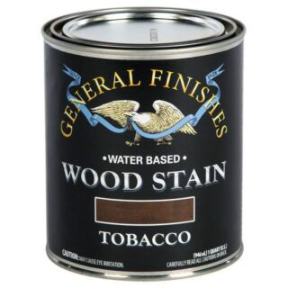 General Finishes® Wood Stain, Interior Water-Based, Tobacco, Quart