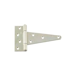 National Hardware N129-072 Extra Heavy T-Hinge, Steel, Zinc, 5 in. - 1 Pack