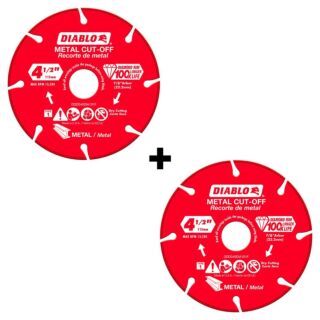 Diablo 4-1/2 Diamond Blades 2-Pack