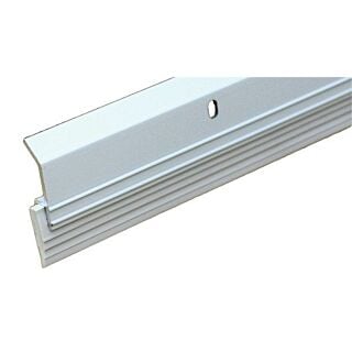 Randall Heavy Duty Vinyl & Aluminum Door Sweep, 3 ft. - White