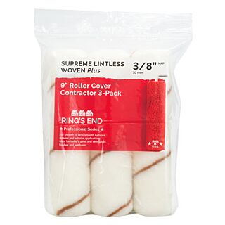 Ring's End Woven Plus 9 in. x 3/8 in. Professional Roller Cover, 3-Pack