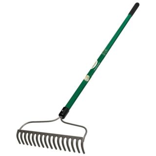 Landscapers Select Bow Rake, 16-Tine, 60 in. Fiberglass Handle
