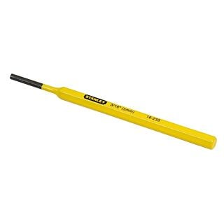 Stanley Pin Punch, 3/16 in. Tip Hex Shank