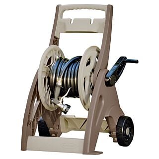 Suncast Hose Reel Cart, ⅝ in. Hose, Holds 175 ft. Hose,  Vinyl