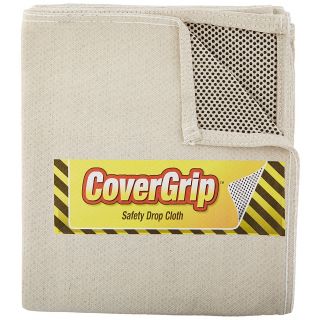 Covergip Slip Resistant Canvas Drop Cloth 8 ft. x 10 ft.