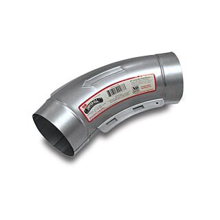 The Dryer-Ell LT45 10 in. Radius Smooth Elbow, 45 Degree