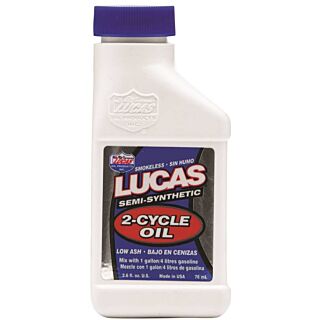 Lucas Oil 10058 2-Cycle Oil Blue/Green, 2.6 oz