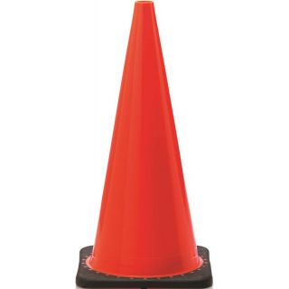JBC Revolution, RS RS70025C Traffic Safety Cone, 28 in H Cone, PVC Cone, Fluorescent Orange Cone