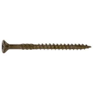 MIDWEST #9 x 2-1/2 in. Tan XL1500 Coated Steel Star Drive Bugle Head Exterior Deck Screws, 30 Count