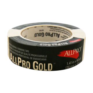 ALLPRO Gold, High Adhesion Masking Tape, 1-1/2 in. x 60 yds.