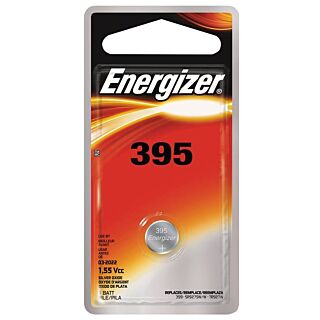 Energizer 395BPZ Coin Cell Battery, 395 Battery, Silver Oxide, 1.5 V Battery