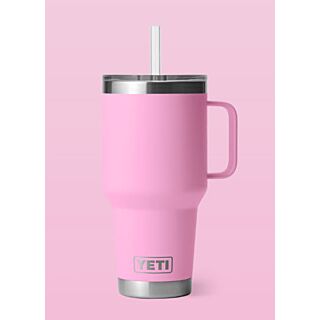 YETI Rambler® 35 oz. Mug with Straw Lid, Power Pink
