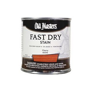 Old Masters Fast Dry Stain, Cherry, 1/2 Pint