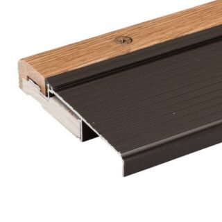 Randall Aluminum & Oak Door Sill, 5-¾  in. x 3 ft, Brown