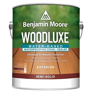 Benjamin Moore Woodluxe™ Water-Based Exterior Waterproofing Stain & Sealer Semi-Solid