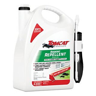 Tomcat 368208 Rodent Repellent with Comfort Wand, Rodent, 2550 sq-ft Coverage Area Jug