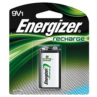Energizer NH22NBP Rechargeable Battery, 9 V Battery, Nickel-Metal Hydride, 1.2 V Battery