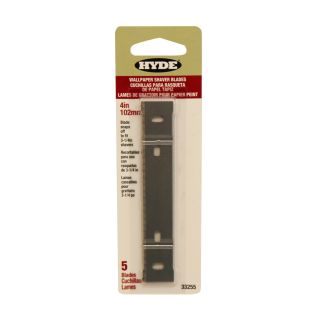 Hyde 4 REPLACEMENT BLADE (33250) 5/PK - SILVER
