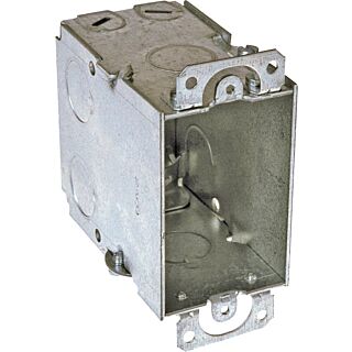 RACO 8601 Switch Box, Steel, Gray