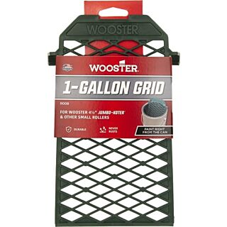 Wooster® R008 Plastic Grid, Gallon, Green
