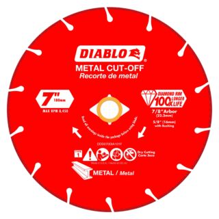 Diablo 7 Diamond Metal Cut-Off Blade