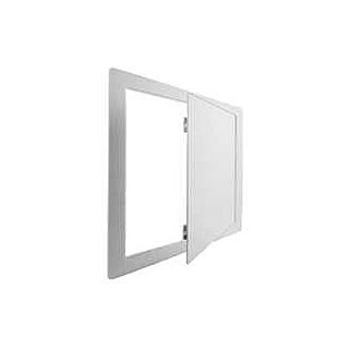 Karp HA88 Access Door, 8 in W, Styrene Plastic, White