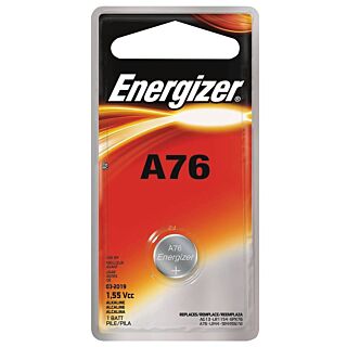 Energizer A76BPZ Alkaline Battery, A76 Battery, Manganese Dioxide, 1.5 V Battery