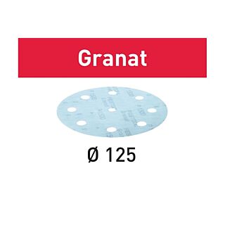 Festool Granat Abrasives STF D125/8, 5 in. (125 mm.), P40 Grit, 50 Pack