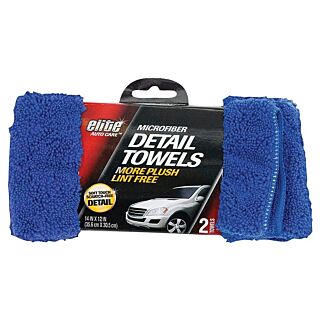 FLP 8902 Finish Towel, Microfiber Cloth, Blue