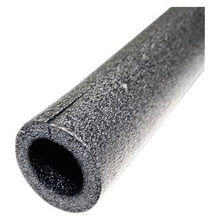 M-D 3/8 in. x 1/2 in. x 6ft. Pipe Insulation, Polyethylene, Black