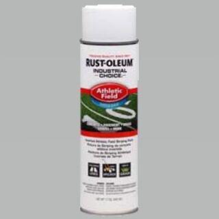 Rust-Oleum® Industrial Choice® Athletic Field Inverted Marking Spray Paint, Yellow, Oil-Based, Flat, 17 oz.