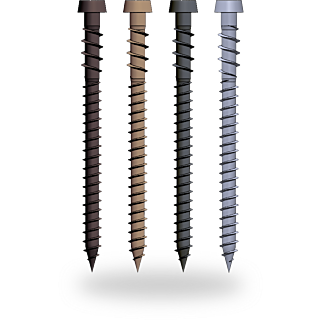 CAMO DRIVE Collated Composite Face Deck Screws 2-1/2 in. Tan