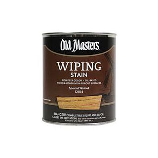 Old Masters Wiping Stain, Special Walnut, Quart
