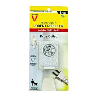 Victor PestChaser Rodent Repellent with Nightlight, 1 Pack