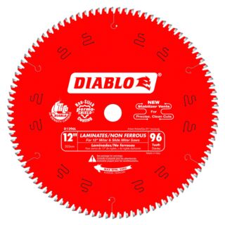 Diablo 12 in. x 96 Tooth Laminate / Aluminum Saw Blade